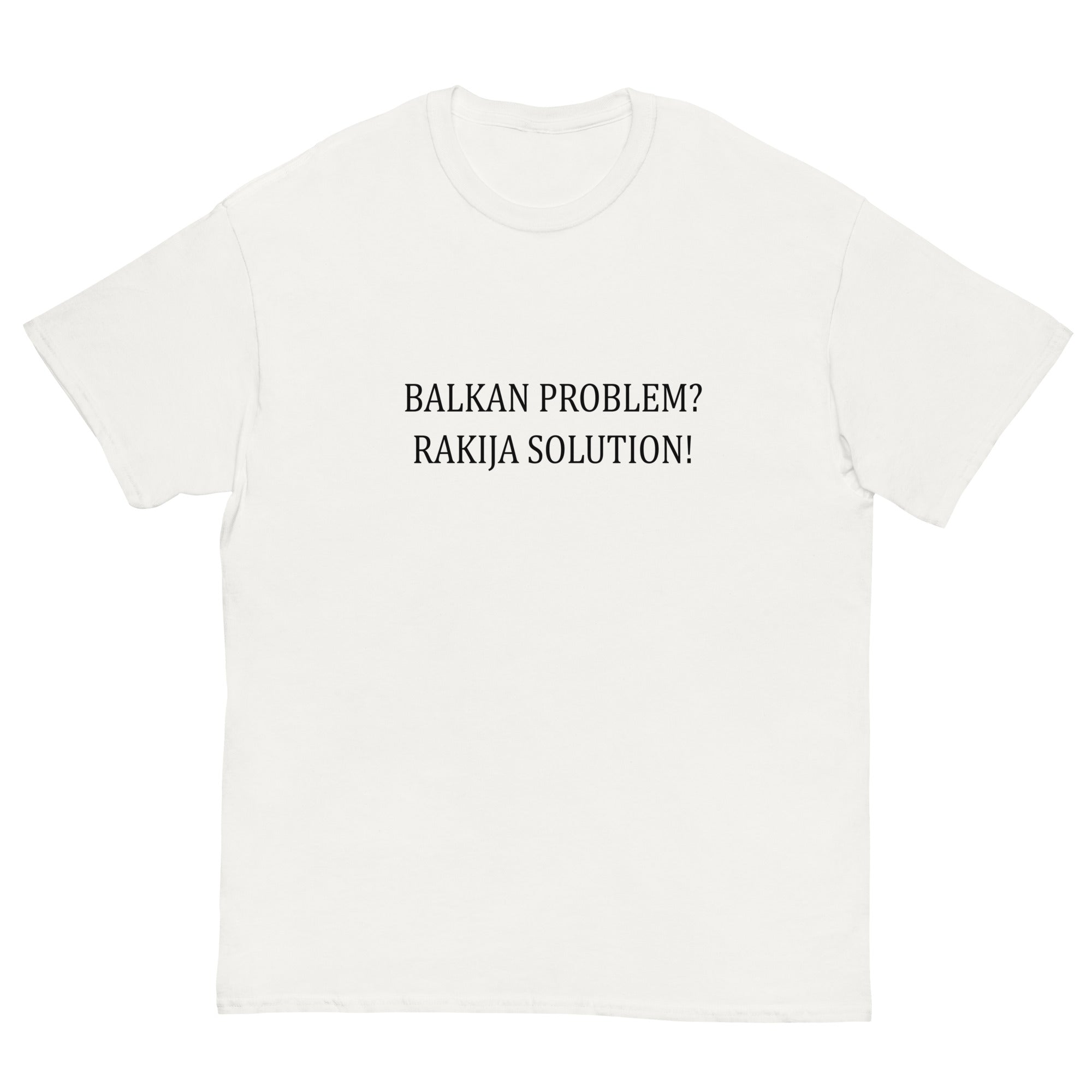Balkan problem? Rakija solution!